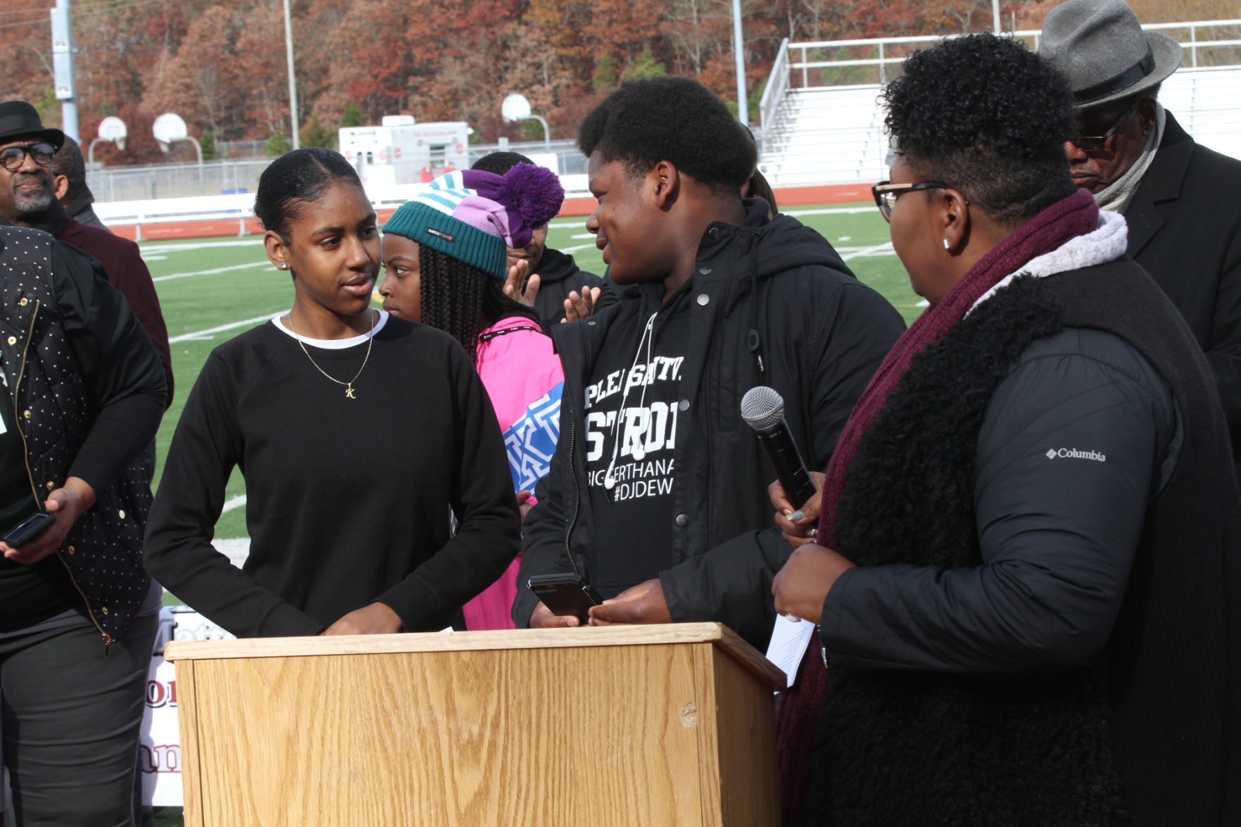 Pleasantville peace march